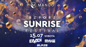 bilet na imprezę Before SUNRISE x Mango Opole , już 15 lipca w Opolu