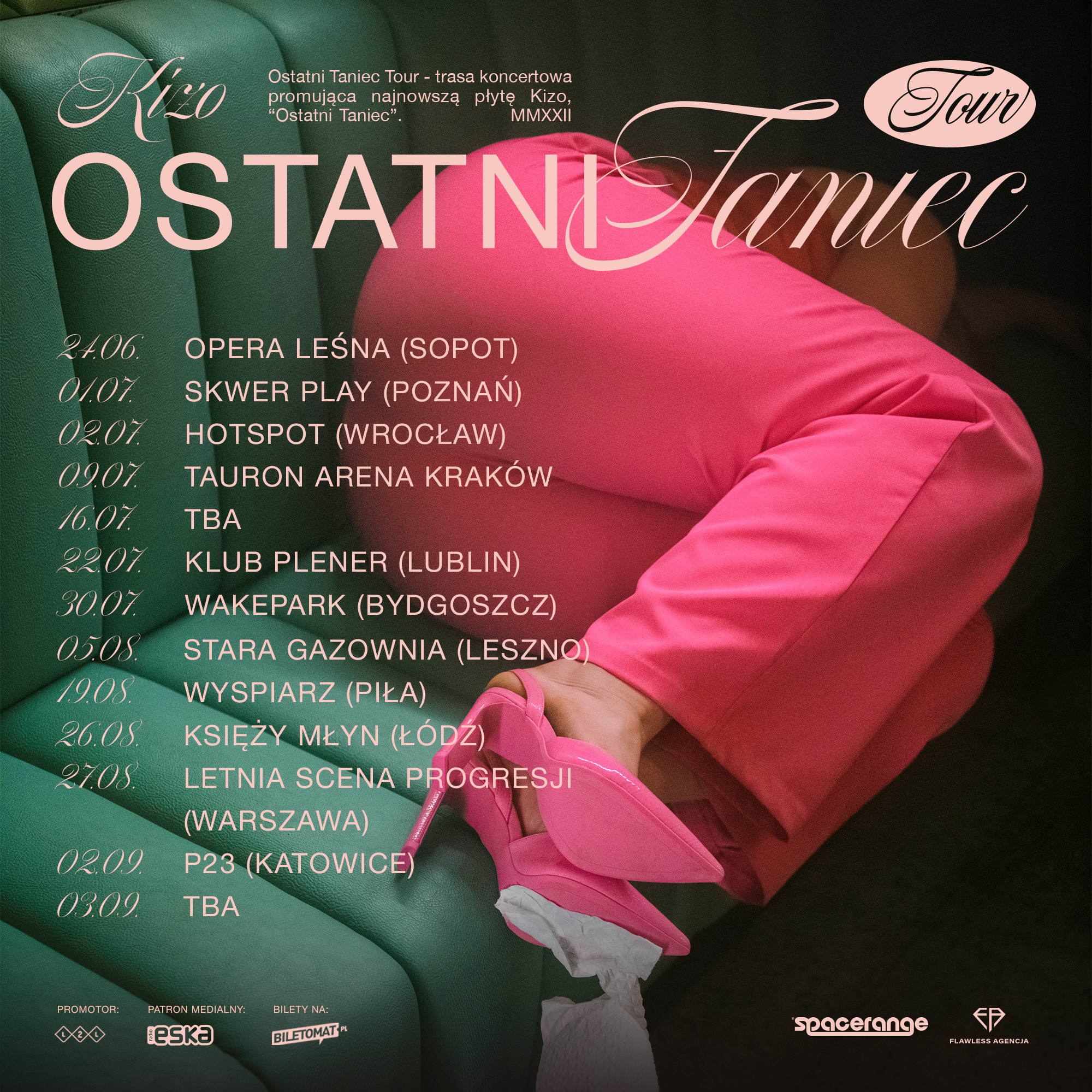 Bilety na Kizo "Ostatni Taniec" Tour!