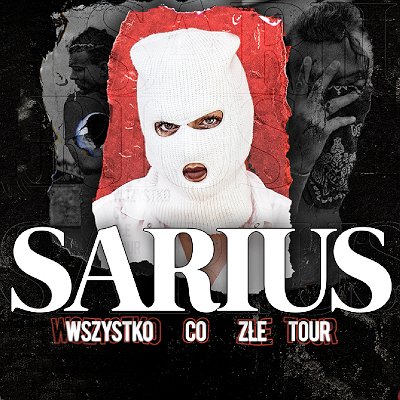 Bilety na koncerty: Sarius!