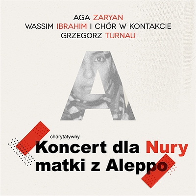 Bilety na Koncert Charytatywny dla Nury Nataah z Aleppo
