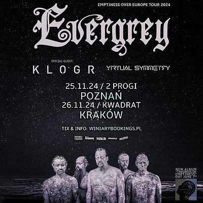 BILETY NA  EVERGREY | EMPTINESS OVER EUROPE TOUR 2024!