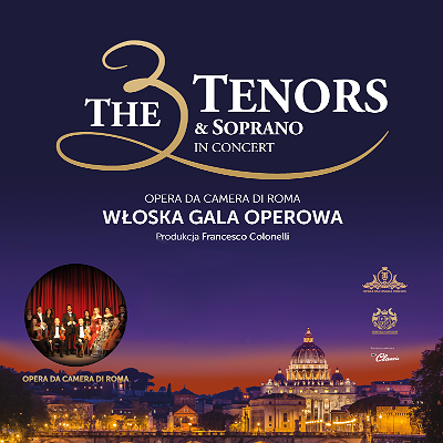 Bilety na koncert: The 3 Tenors & Soprano