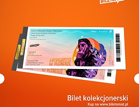 Polecamy bilet kolekcjonerski! Dostępne w każdym mieście!