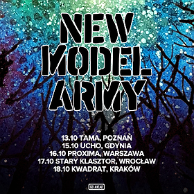 Koncerty: New Model Army - Poznań 