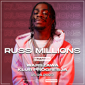 Hip Hop / Rap : RUSS MILLIONS (UK) / WARSZAWA @PROGRESJA