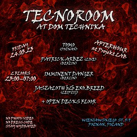 Imprezy: TECNOROOM AT DOM TECHNIKA