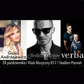 Koncerty: Gosia Andrzejewicz / Mezo / Verba