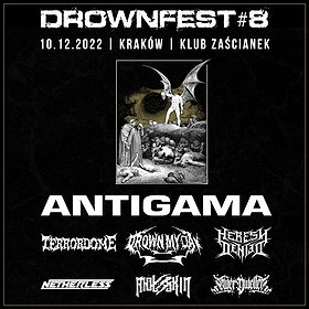Hard Rock / Metal : Drownfest #8: Antigama, Terrordome, Drown My Day I inni!