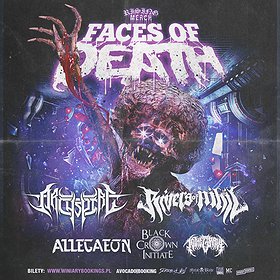 Hard Rock / Metal: Rising Merch Faces Of Death Tour 2021 / Poznań
