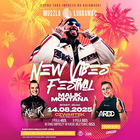 New Vibes Festival | Malik Montana | dj KILLER / Muszla Lubraniec