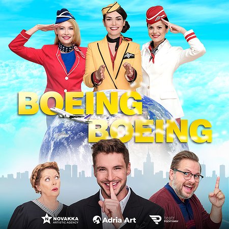 Boeing Boeing - odlotowa komedia z udziałem gwiazd | 19:00 | Szczecin