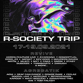 Elektronika: R-Society Trip x Agregatik | WYDARZENIE ODWOŁANE