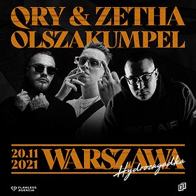Hip Hop / Reggae: QRY + ZETHA + OLSZAKUMPEL | WARSZAWA WYDARZENIE ODWOŁANE