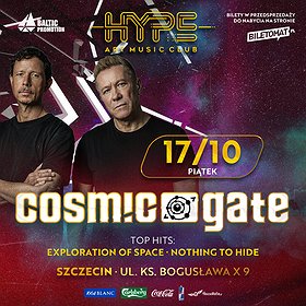 COSMIC GATE | HYPE CLUB SZCZECIN