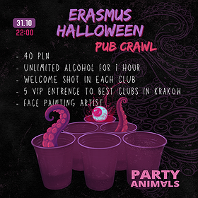 Halloween with Party animals! 31.10