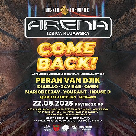 Arena The Come back - Muszla Lubraniec