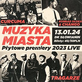 Muzyka Miasta - premiery płytowe 2023 live | Szczecin