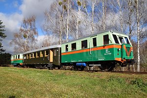 Z Ebermanem do puszczy – przejazd wagonami motorowymi (odjazd 10:30)