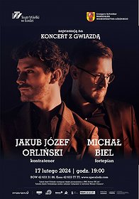 „Koncert z Gwiazdą: Jakub Józef Orliński i Michał Biel”