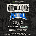 Hard Rock / Metal: REBELLION TOUR 2023 MADBALL, H20, DRAIN, HAZEN STREET + more, Warszawa