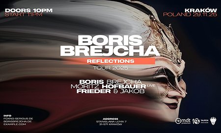 Bilety na Boris Brejcha "Reflections" Tour 2025 | Kraków
