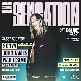 RNB SENSATION x SASSY ROOFTOP x JULY 19TH