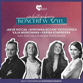 Walentynkowy koncert w Azylu: Jakub Wocial | Warszawa