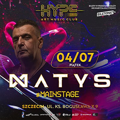 Dj Matys w Hype w Szczecinie