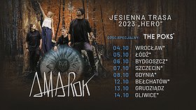 Amarok + support: The POKS - Łódź, 05.10.2023