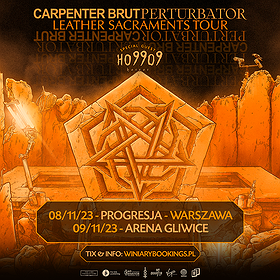 PERTURBATOR x CARPENTER BRUT + HO99O9 | Warszawa