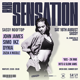 RNB SENSATION x SASSY ROOFTOP x AUGUST 16TH