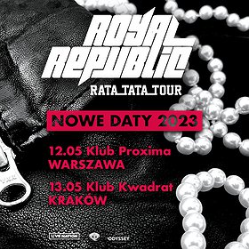 Rock: Royal Republic, Warszawa, klub Proxima