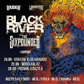 Hard Rock / Metal: Jesień z Louder Fest, edycja klubowa - Black River, The Sixpounder + support | Kraków