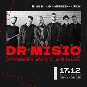 Pop / Rock: Dr. Misio | Kraków | PRZEŁOŻONY Z 28.10