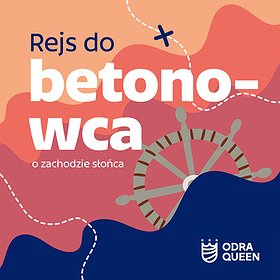 Rejs do betonowca o zachodzie słońca