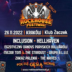 Festiwale: Rockhouse Festiwal 2022 vol. 2 | Kraków