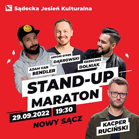 Stand-up: „Stand-up maraton” Antoni Syrek Dąbrowski, Grzegorz Dolniak, Adam Van Bendler