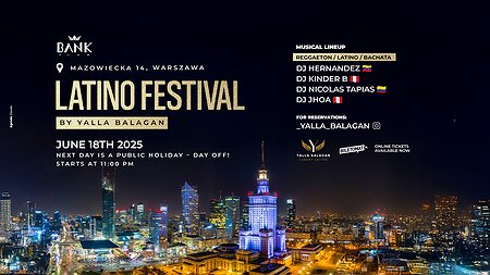 Latino Festival | Bank Club Warsaw