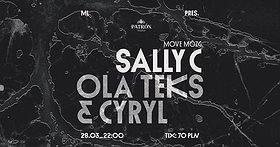 ML pres. MOVE MÓZG w/ Sally C, Ola Teks & Cyryl