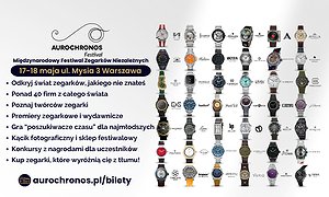 Międzynarodowy Festiwal Zegarków Niezależnych Marek - AuroChronos