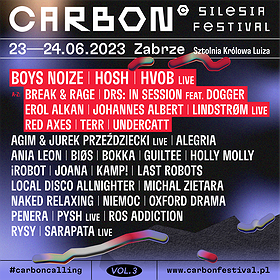 Festiwale: CARBON Silesia Festival