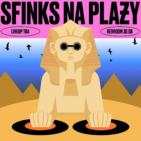 Sfinks na plaży - zamykamy sezon!