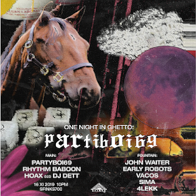 Muzyka klubowa: Partiboi69 - One Night In Ghetto / Sfinks700