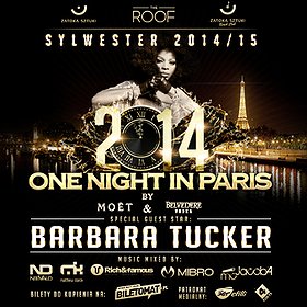 : Zatoka Sztuki Beach Club Sylwester 2014/15 *ONE NIGHT IN PARIS* by Moet & Belvedere