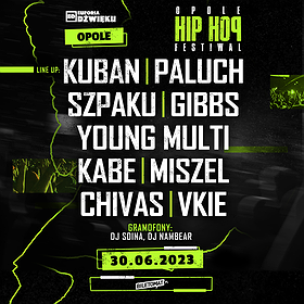 Hip Hop / Rap: Amfiteatr HipHop Festiwal | OPOLE - Wydarzenie odwołane