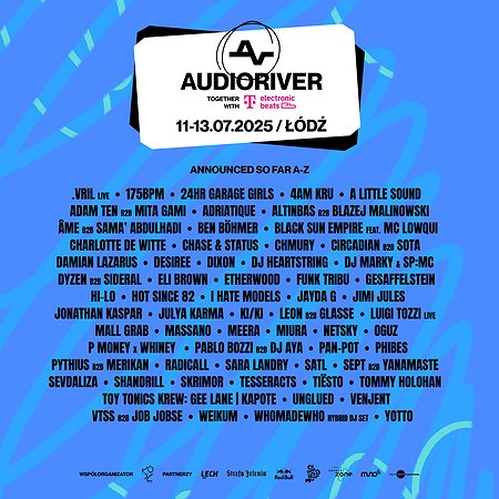 Bilety na Audioriver Festival 2025