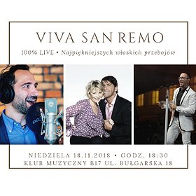 Koncerty: VIVA SAN REMO 