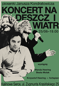 Beata Molak - koncert na deszcz i wiatr (piosenki Janusza Kondratowicza)