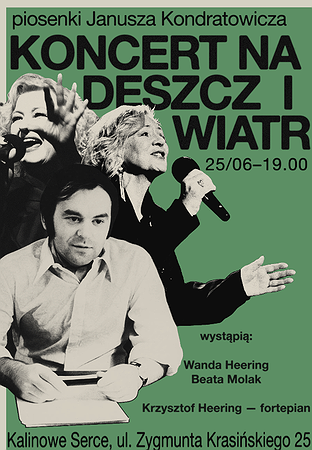 Beata Molak - koncert na deszcz i wiatr (piosenki Janusza Kondratowicza)
