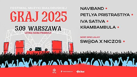 Festiwal muzyki białoruskiej Graj 2025